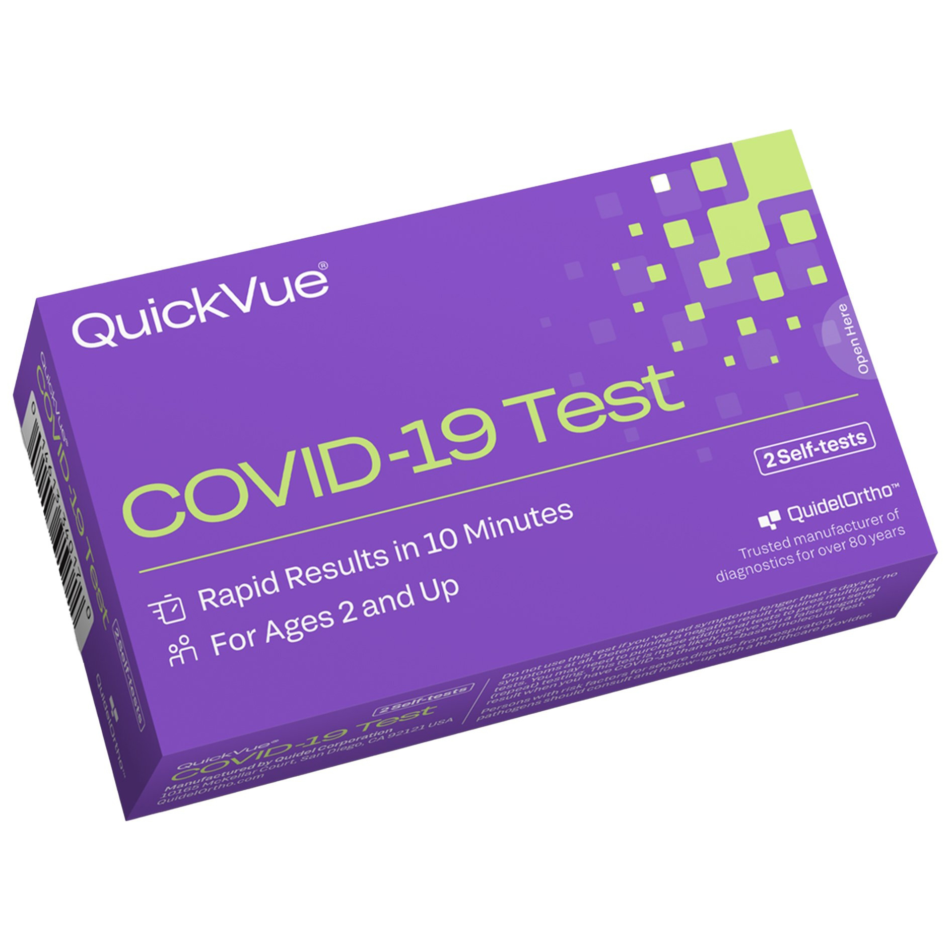 Quidel QuickVue COVID-19 Test Kit - Main image