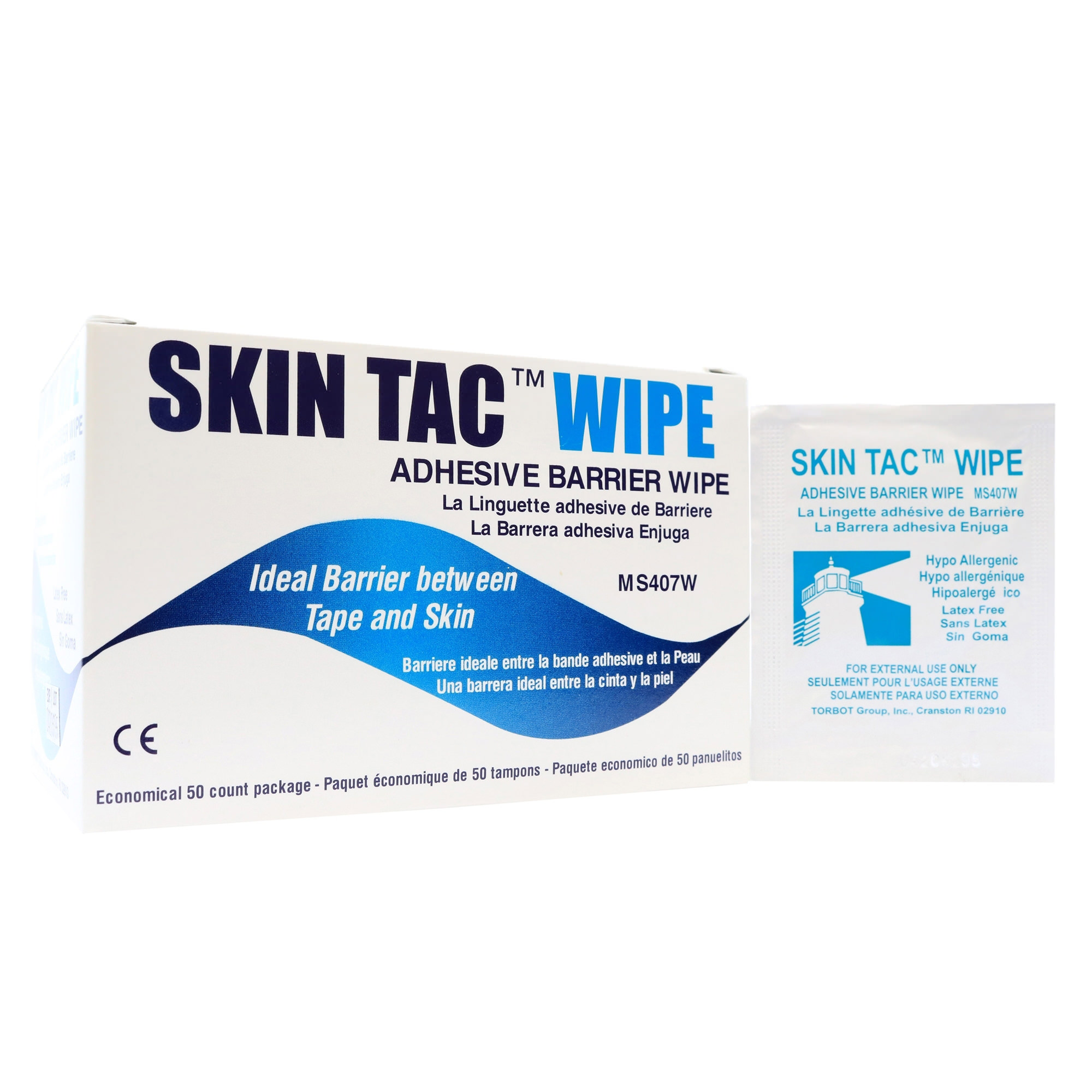 Skin Tac Adhesive Barrier Wipes thumbnail 3