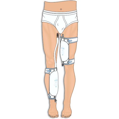 Urocare Fitz-All Disposable Universal Fabric Leg Bag Strap thumbnail 4