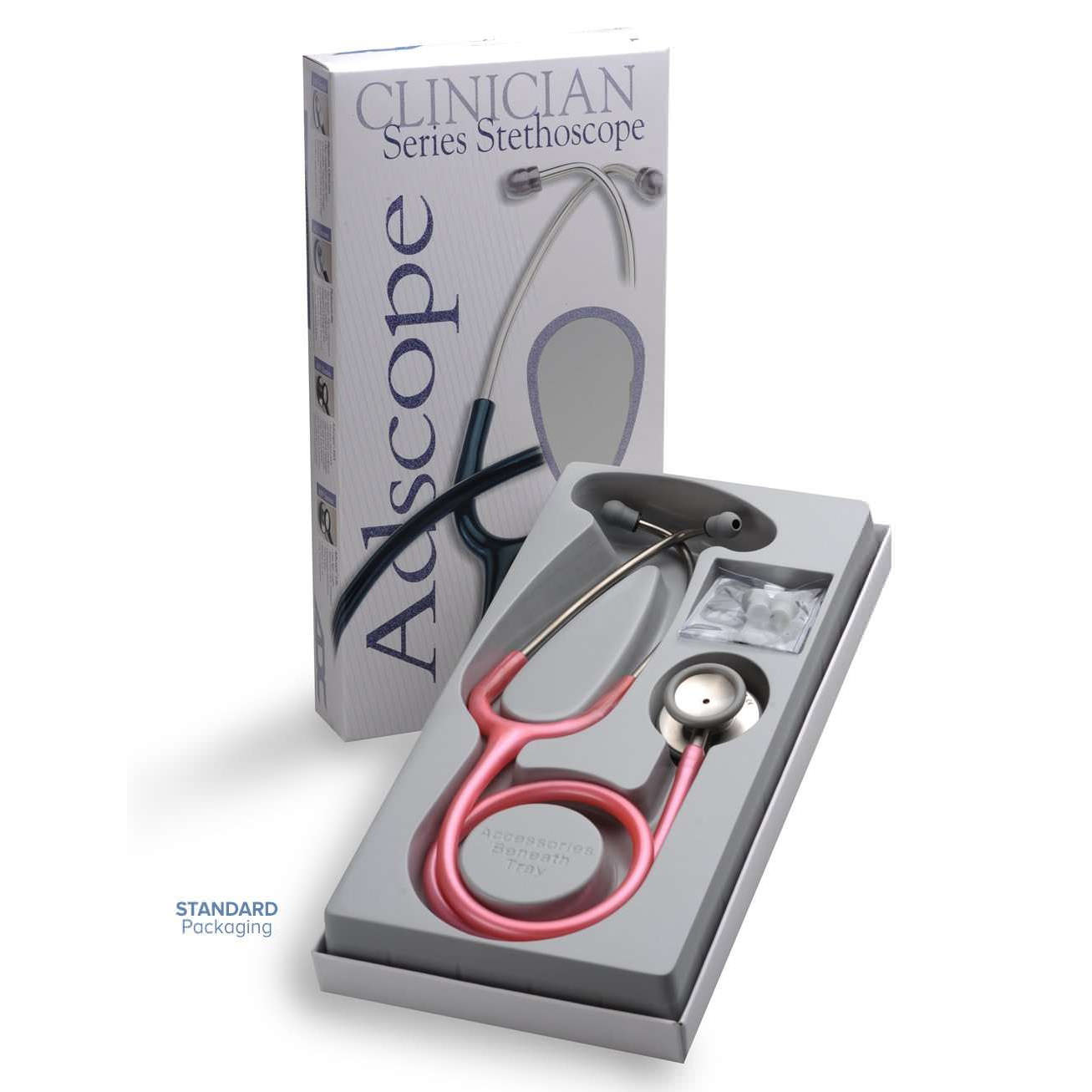 ADC Adscope 612 Lightweight Platinum Clinician Stethoscope thumbnail 5