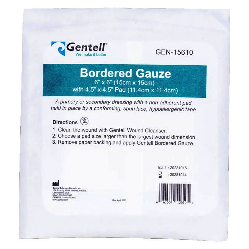 Gentell Bordered Gauze Dressing thumbnail 6