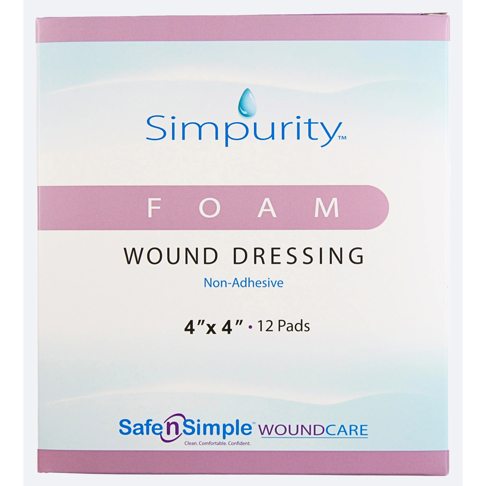 purple foam wound dressing Hydrofera Blue READY