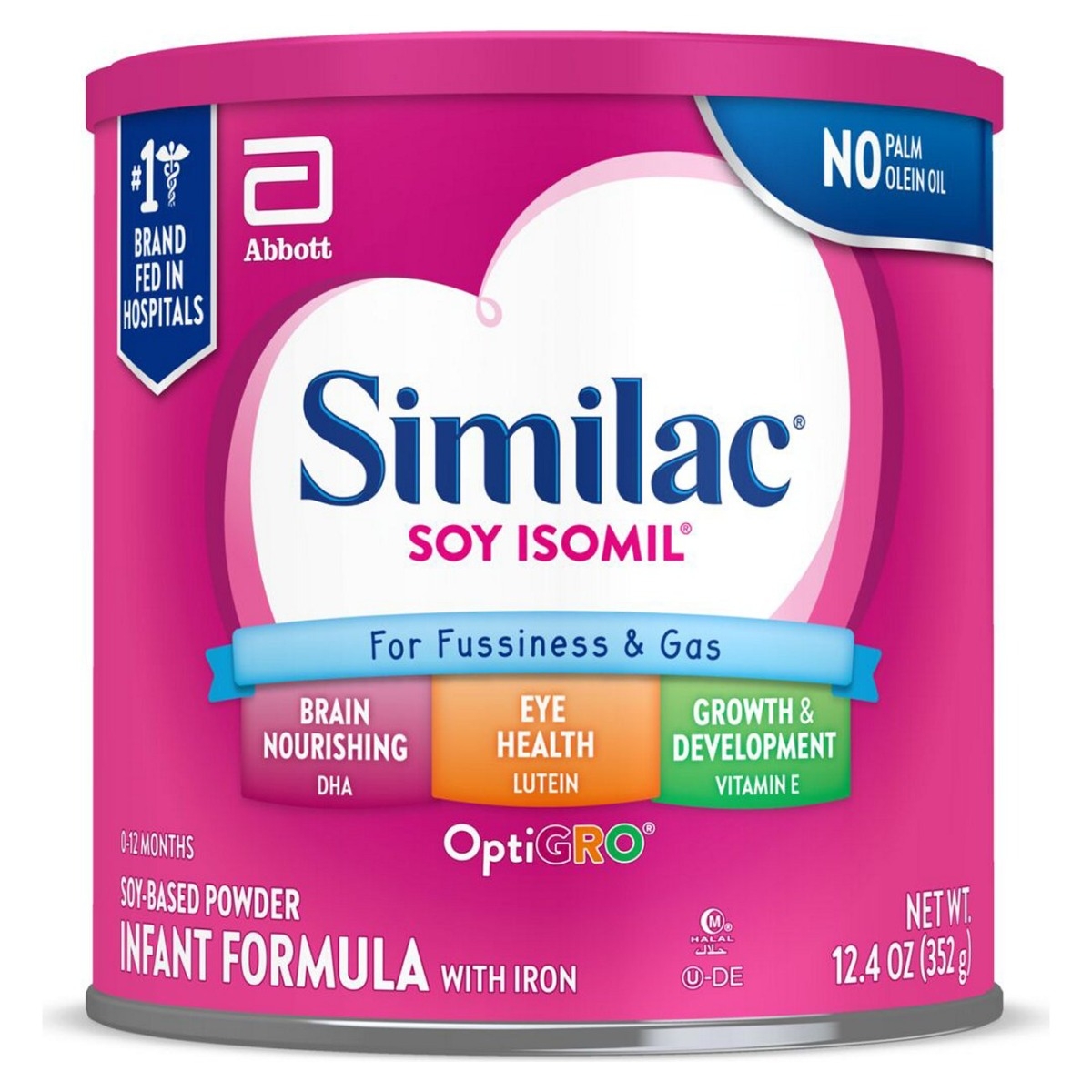 Similac Soy Isomil Infant Formula with Iron, Powder