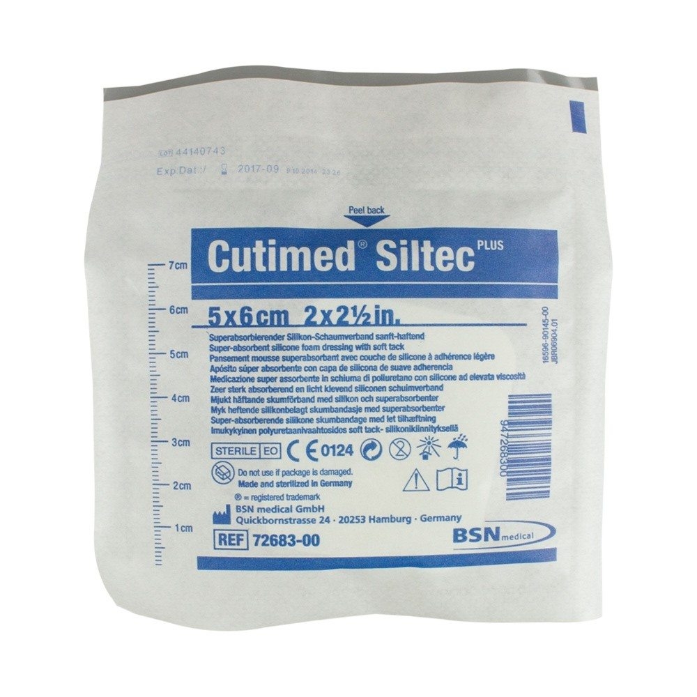 Cutimed Siltec Plus Silicone Foam Dressing thumbnail 2