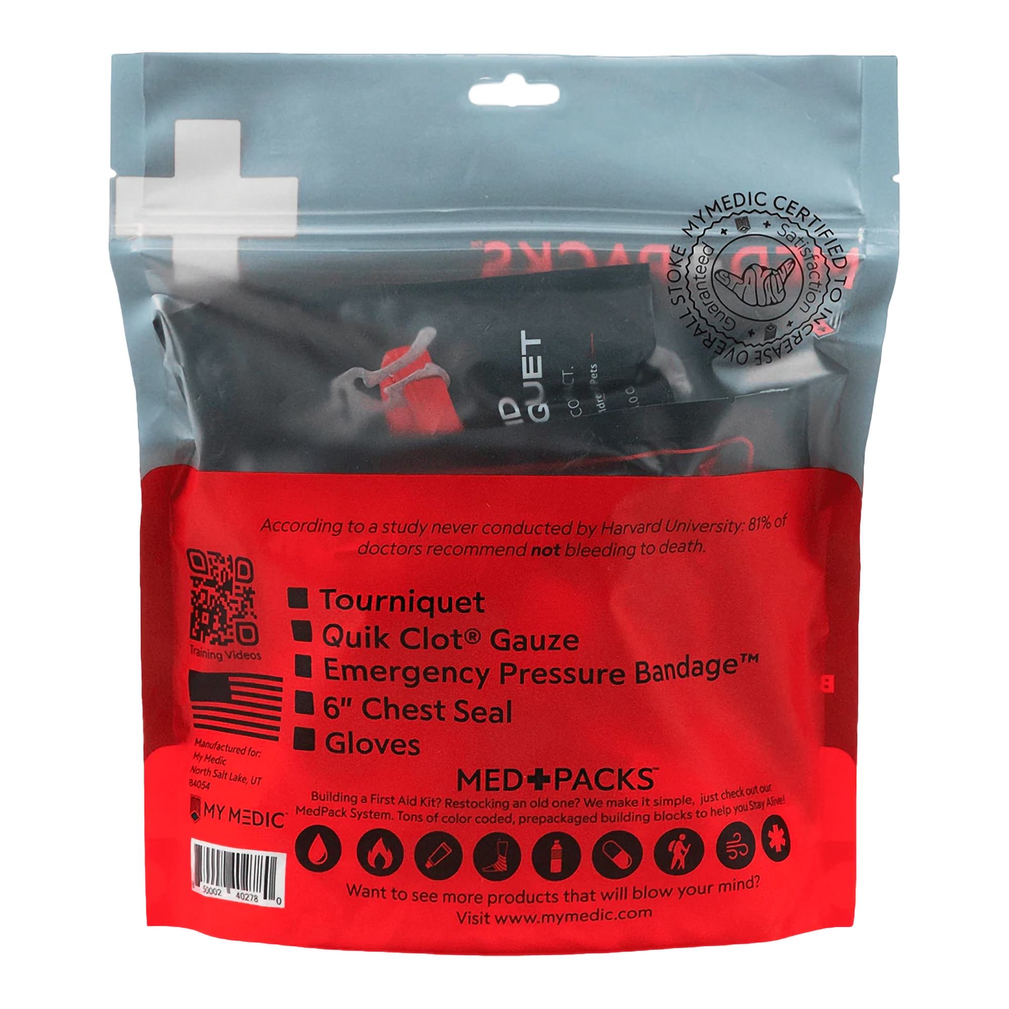 My Medic MED PACKS Bleed Stopper First Aid Kit 2.3 X 8.8 X 10 Inch thumbnail 3