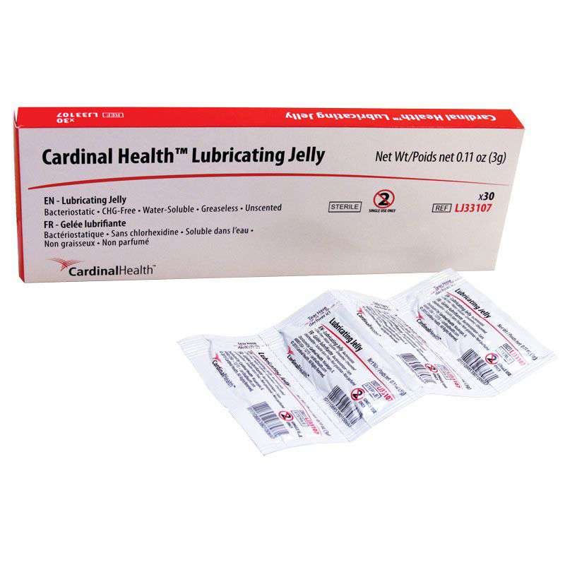 Cardinal Health Lubricating Jelly, Foil Pack thumbnail 1