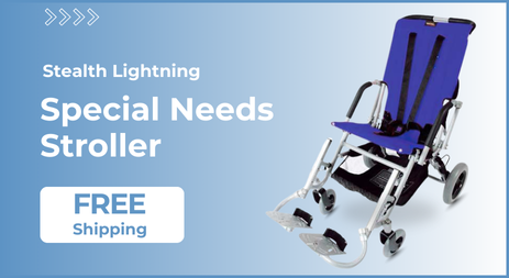Stealth Lightning Special Needs Stroller
