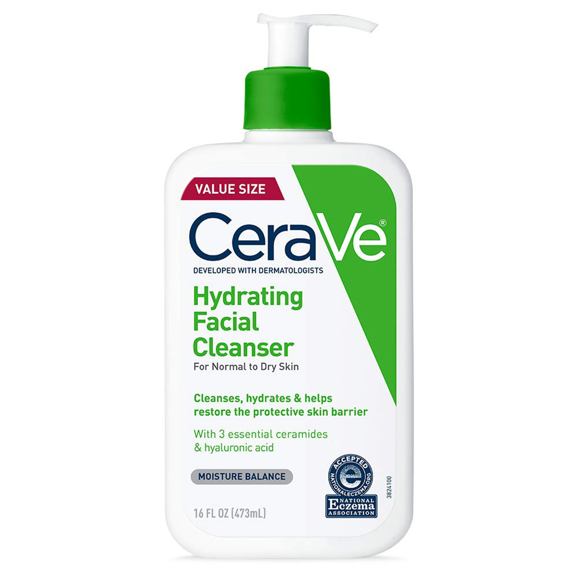 CeraVe Hydrating Facial Cleanser lotion, 16 oz - 1 Each - Main image