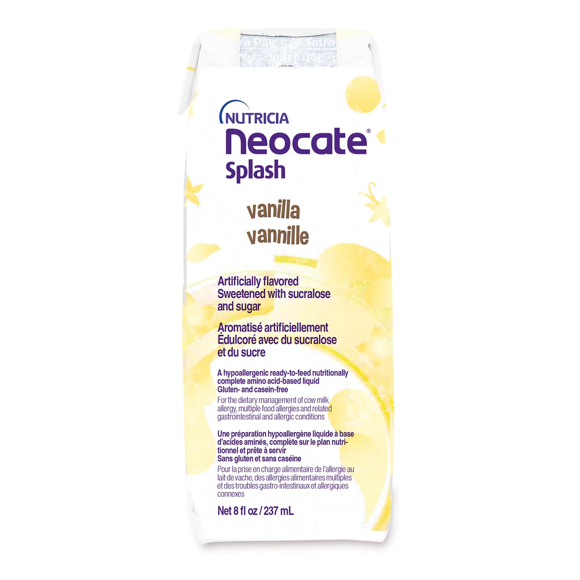 Neocate Splash Pediatric Ready To Use Oral Supplement, Tube Feeding Formula thumbnail 1