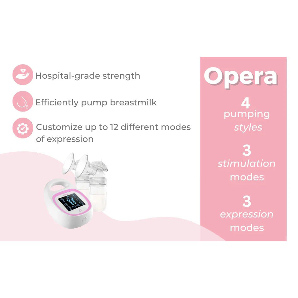 Opera + Hospital-Grade Double Electric Breast Pump thumbnail 5