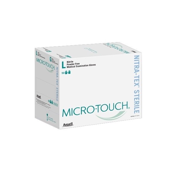 Ansell Micro-Touch Nitratex Sterile Exam Gloves