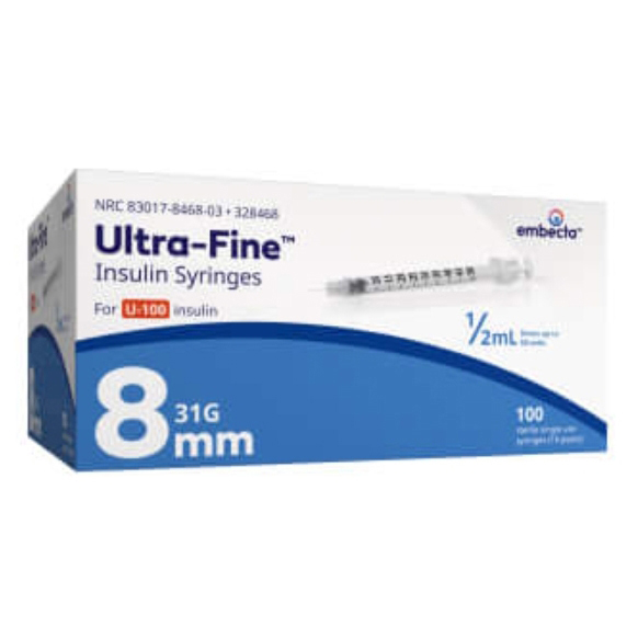 Embecta Ultra-Fine Insulin Syringes thumbnail 1