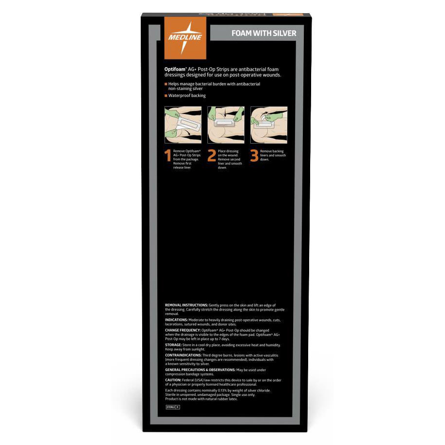 Optifoam Ag+ Foam Dressing thumbnail 3