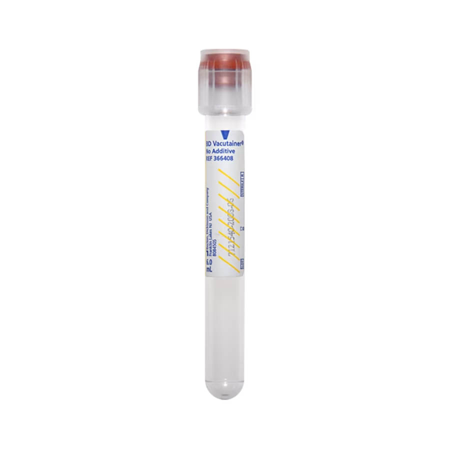 BD Vacutainer No Additive (Z) Plus Secondary Tube, 6 mL thumbnail 1