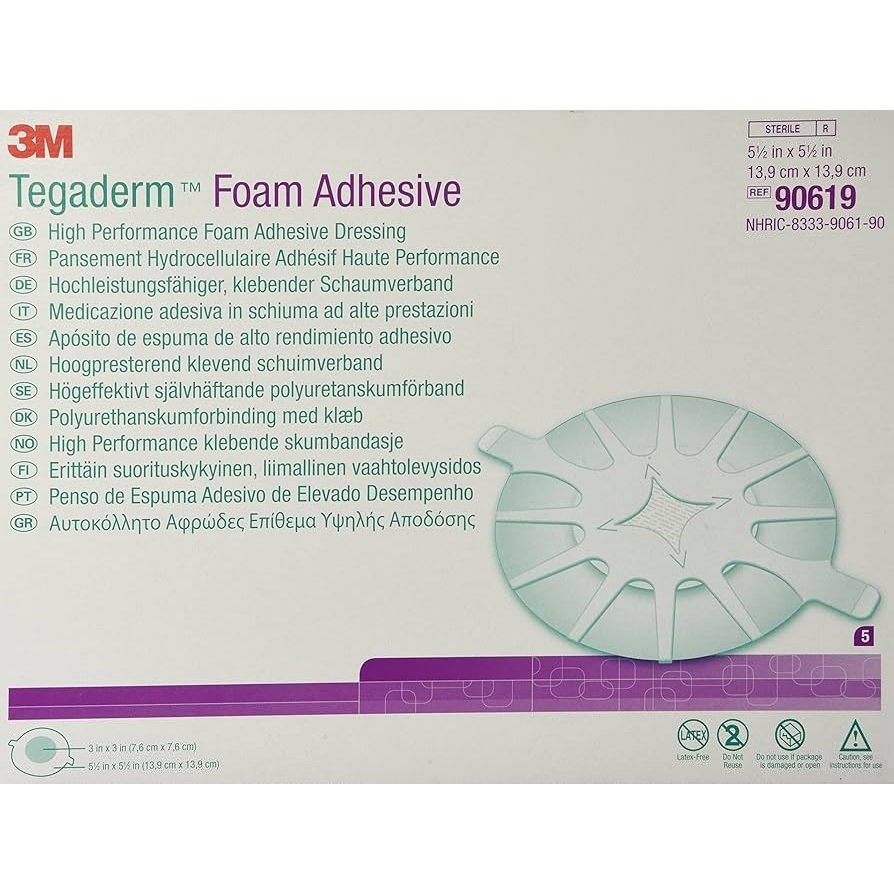 3M Tegaderm High Performance Foam Adhesive Dressing thumbnail 3