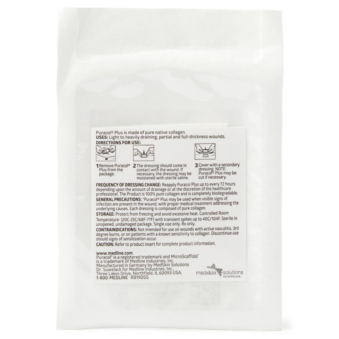 Puracol Plus Sterile Collagen Wound Dressing thumbnail 6