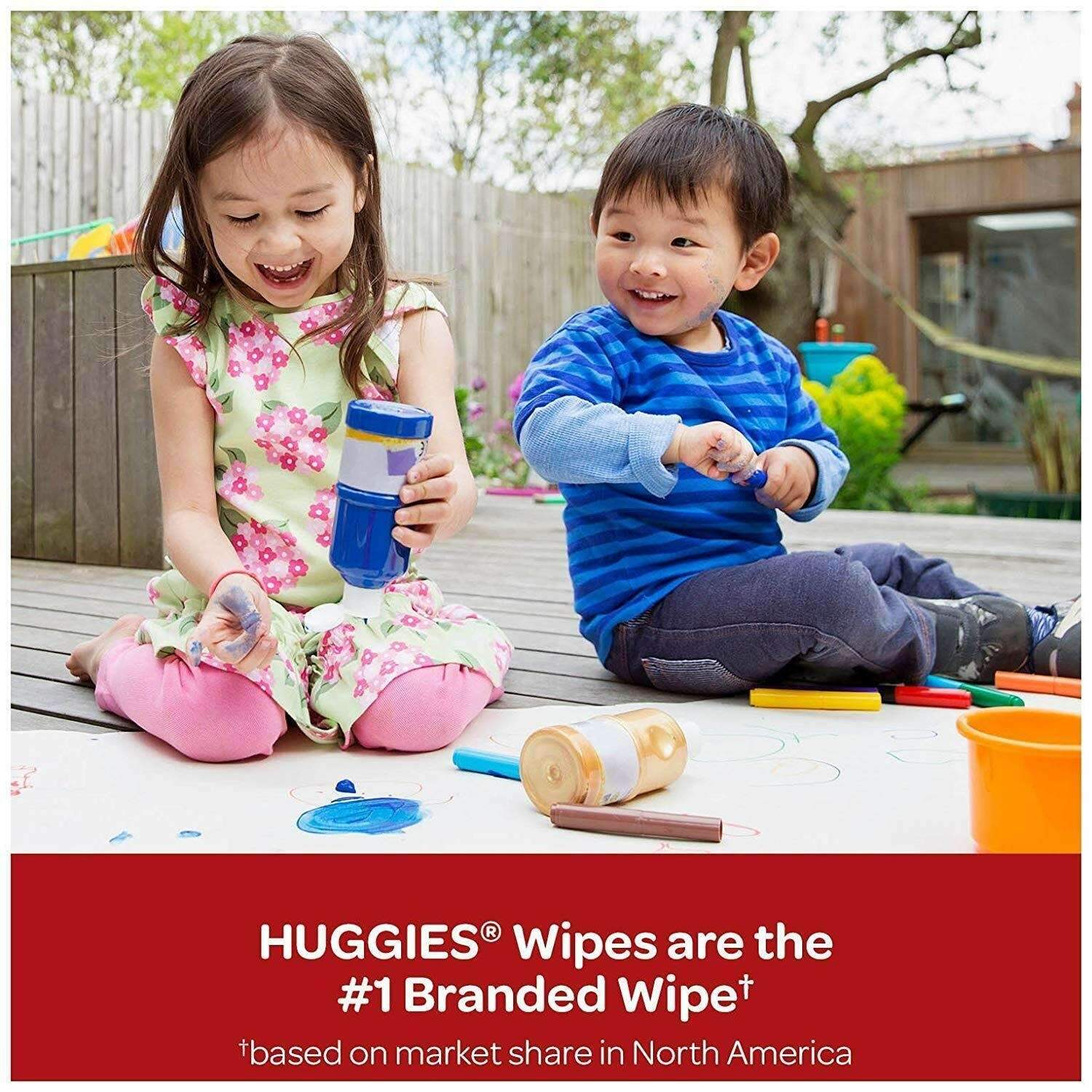 Huggies Simply Clean Fragrance Free Wipes thumbnail 5