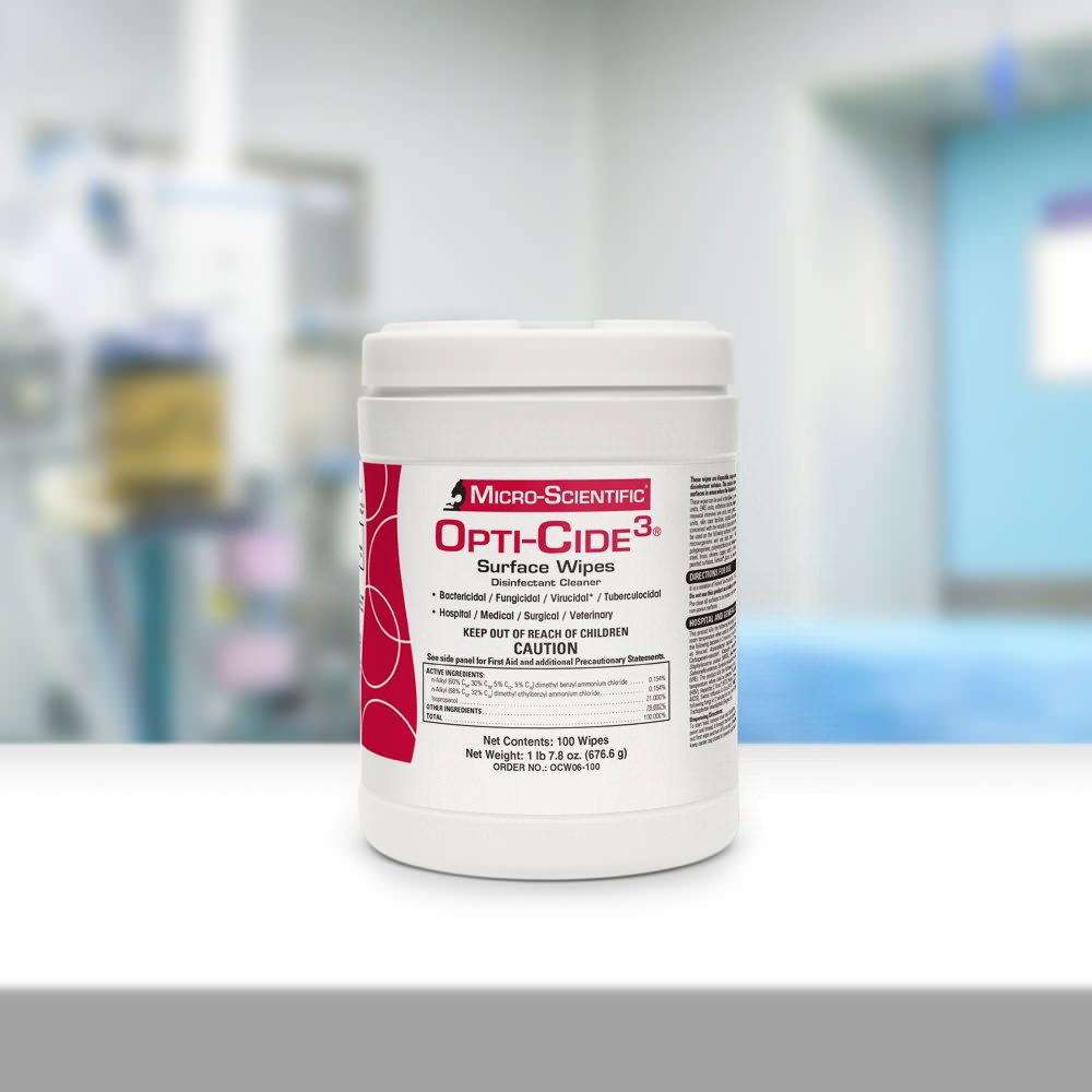 Opti-Cide 3 Surface Disinfectant Wipes thumbnail 3
