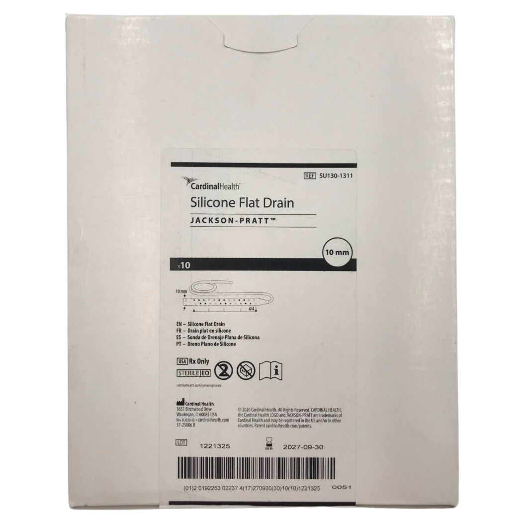 Jackson-Pratt Full Perforated Silicone Flat Drain without Trocar thumbnail 4