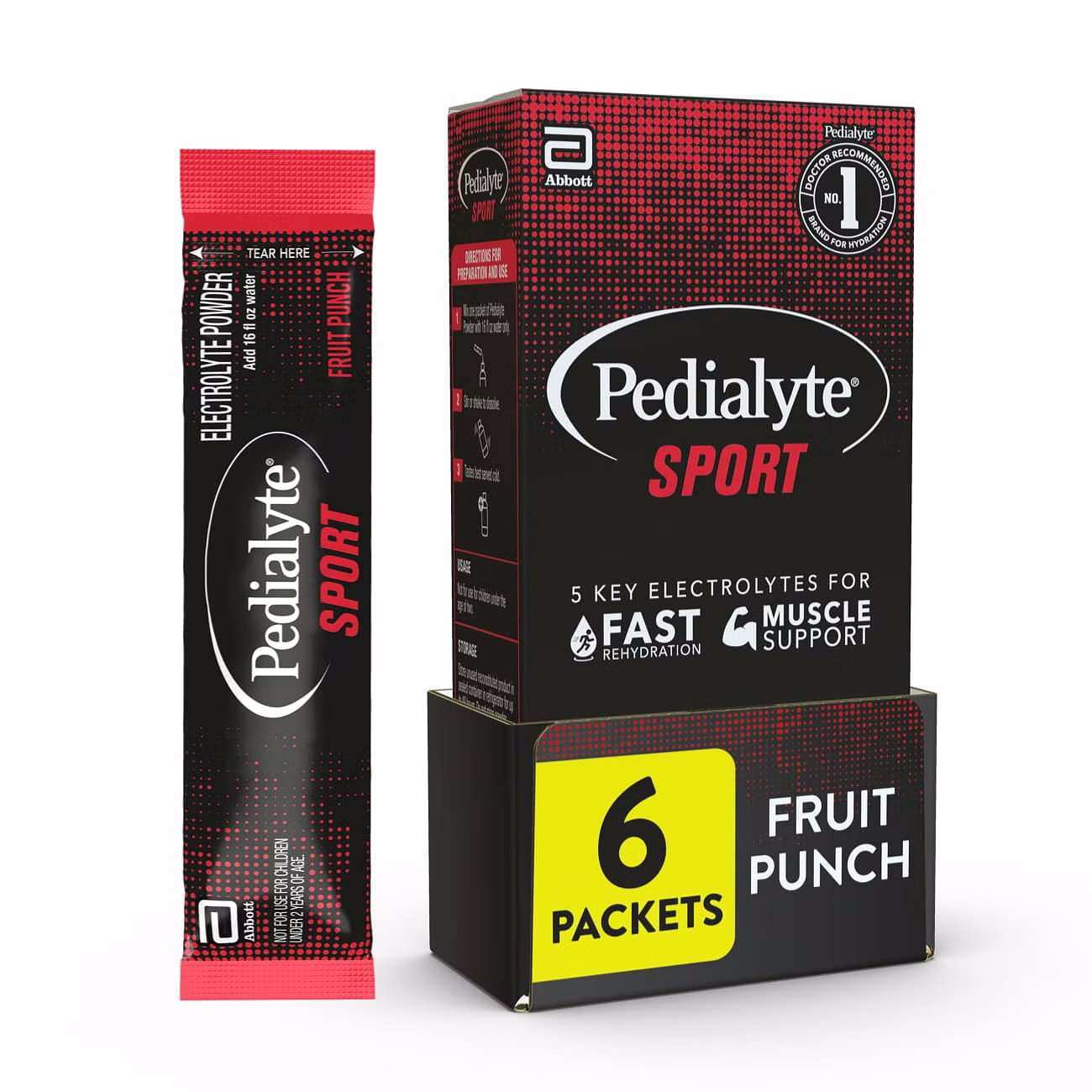 Pedialyte Sport Electrolyte Powder thumbnail 2