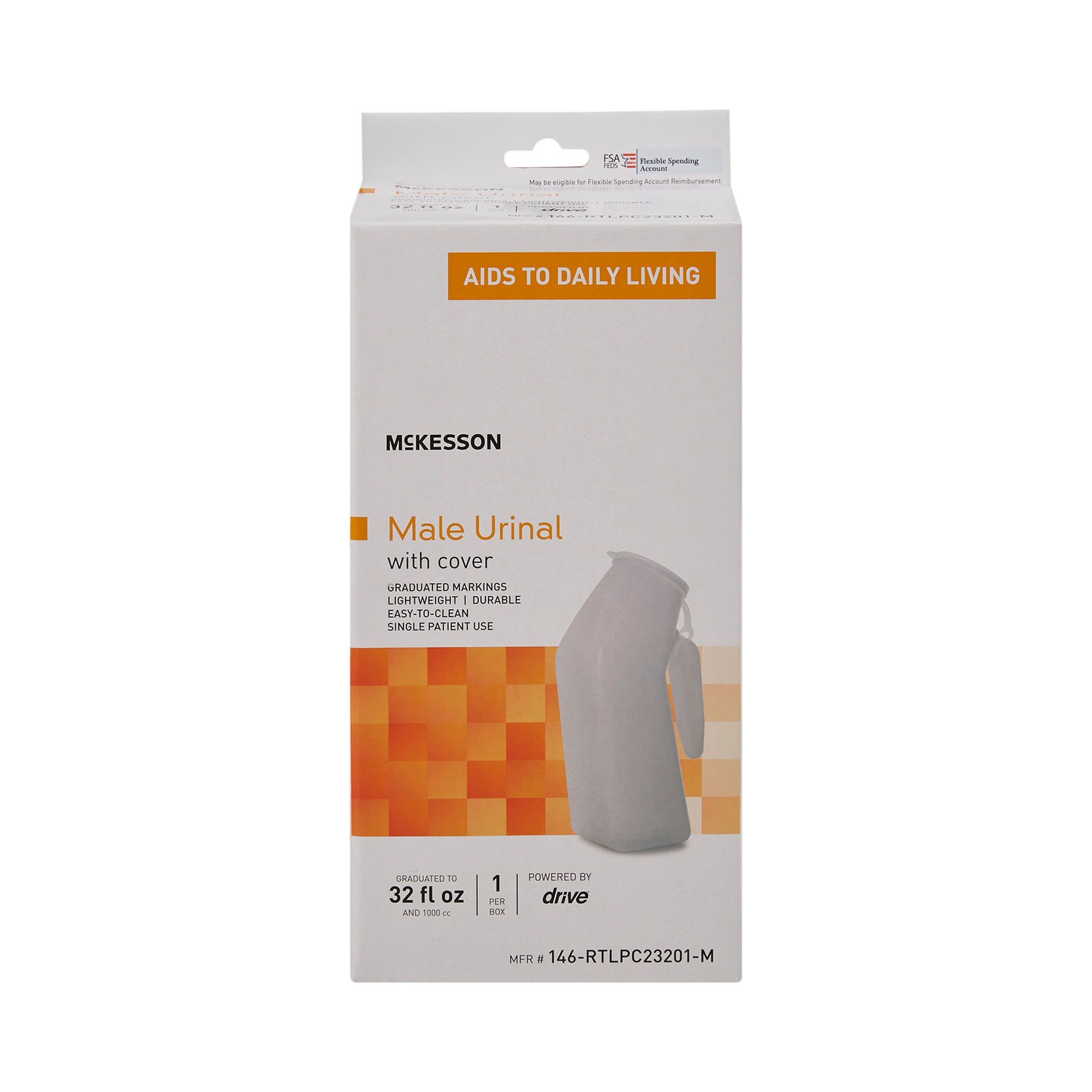 McKesson Single Patient Use Plastic Urinal thumbnail 12