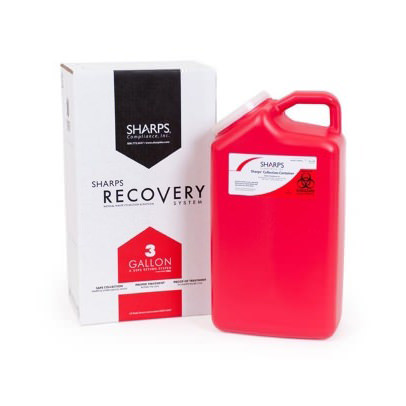 Sharps Recovery System Mailback Sharps Container thumbnail 2