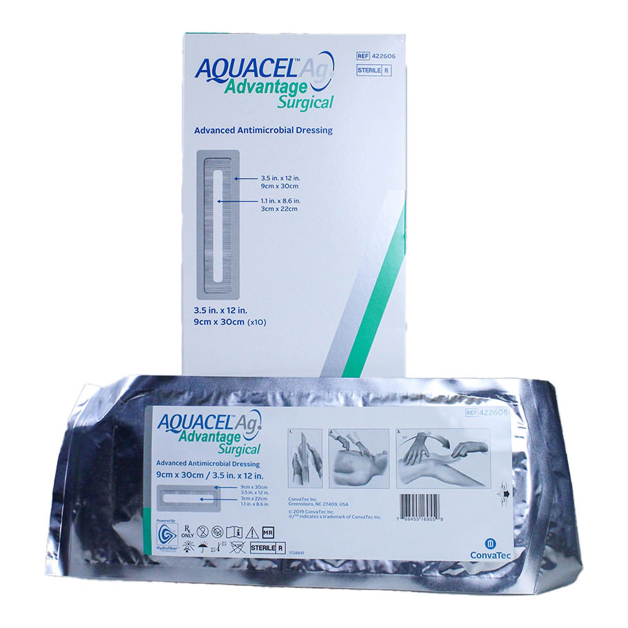 Convatec Aquacel Ag Advantage Surgical Dressings - Main image
