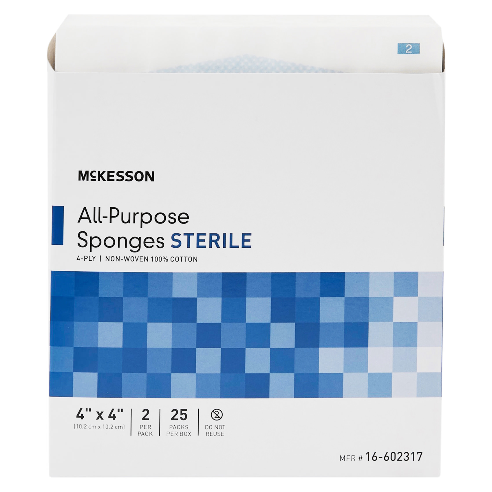 McKesson Cotton Nonwoven Sponge thumbnail 2