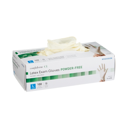 McKesson Confiderm CL Latex Powder Free Exam Gloves thumbnail 1