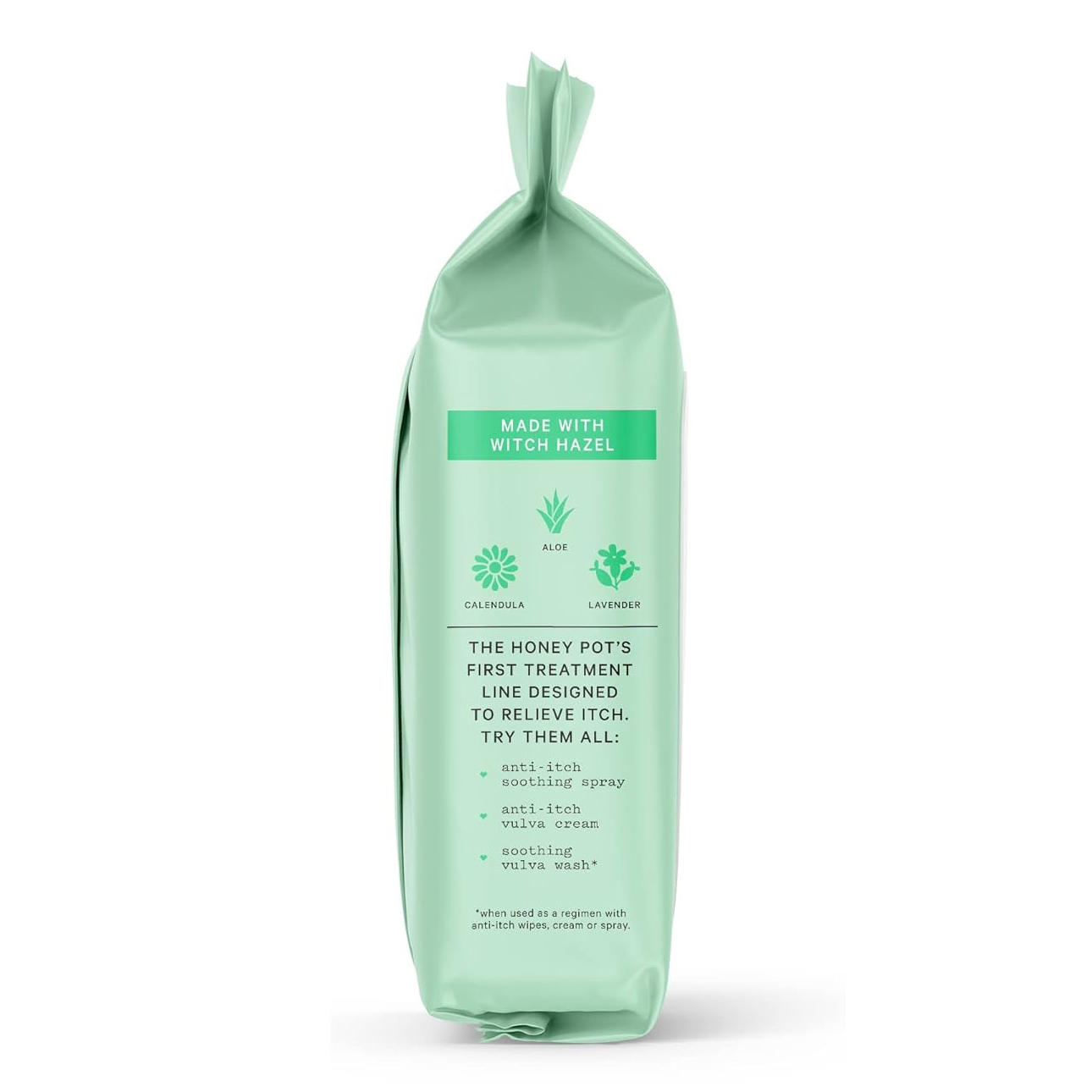 The Honey Pot Anti-Itch Wipes with 1% Pramoxine Hydrochloride - Package of 30 thumbnail 2