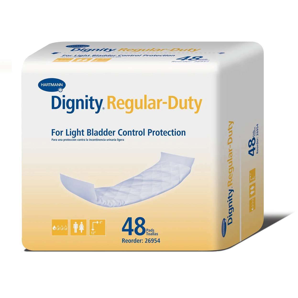 Dignity Regular-Duty Bladder Control Pads thumbnail 1