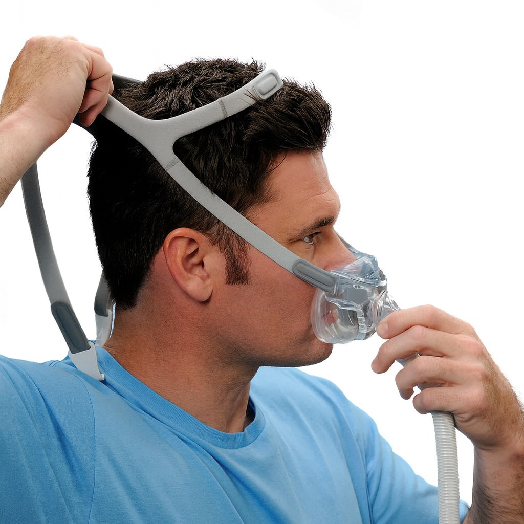 Amara View Minimal Contact Full Face CPAP Mask thumbnail 2