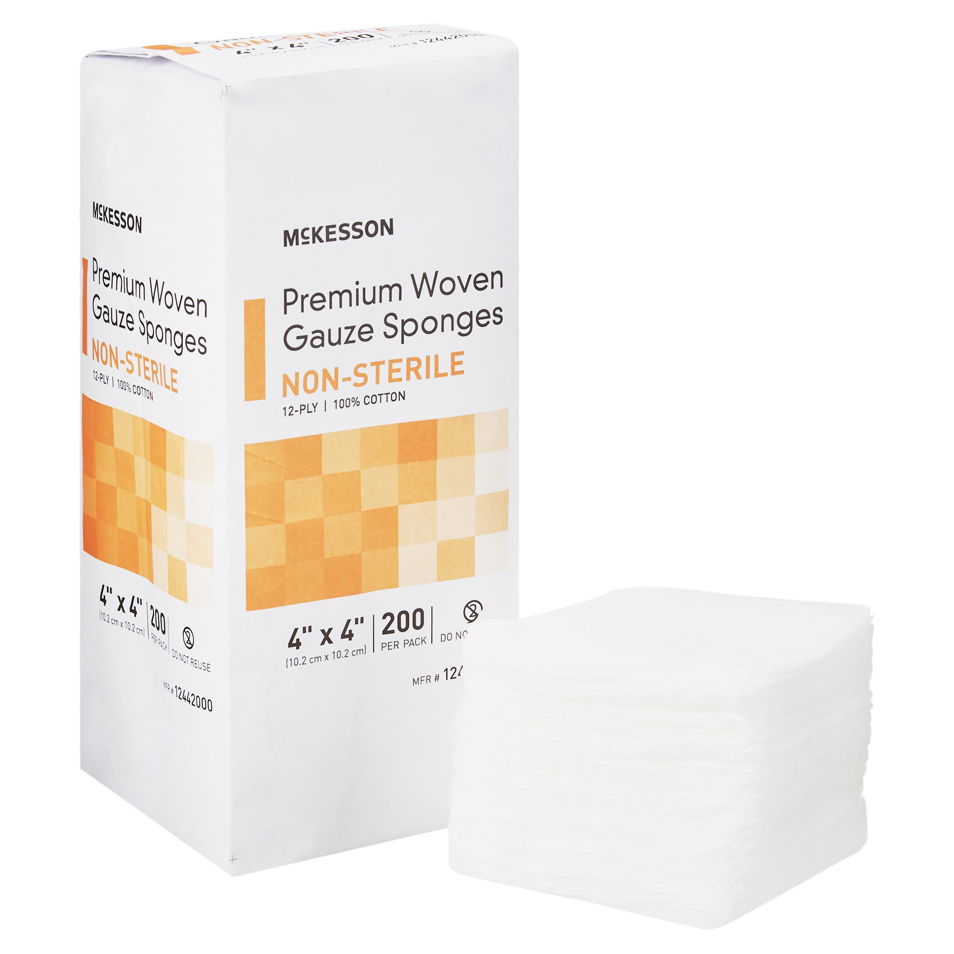 McKesson Woven Cotton Gauze Sponges - Main image