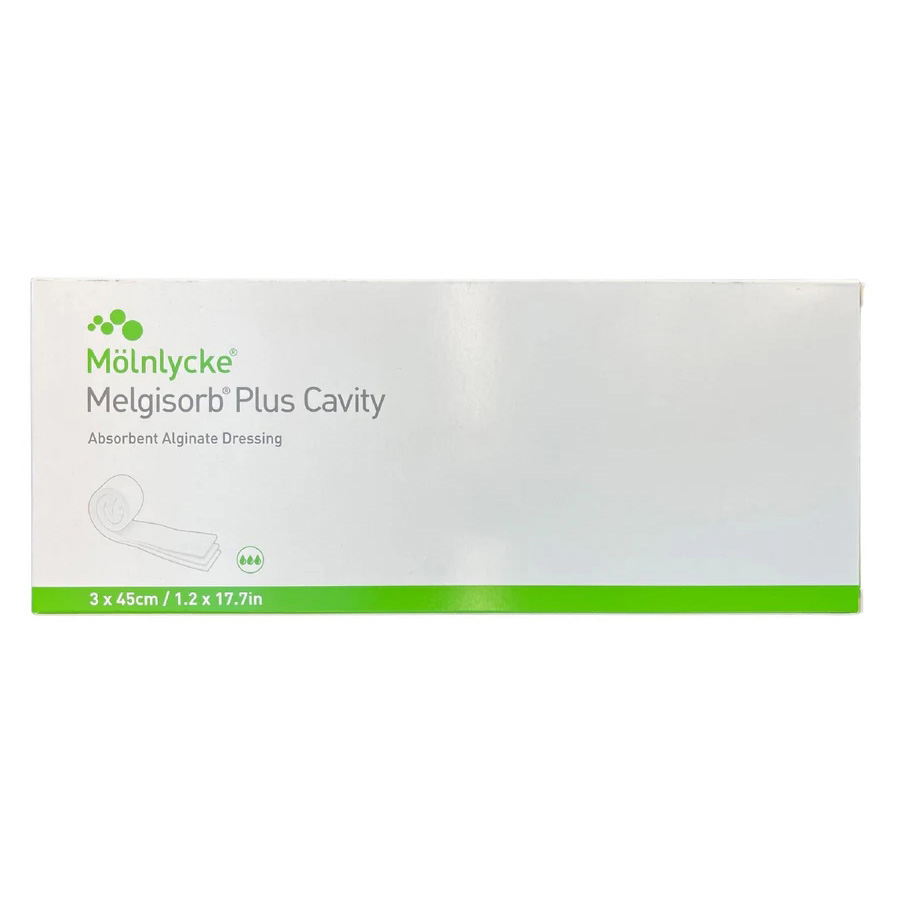 Melgisorb Plus Calcium Alginate Dressing, 1.2 x 17.7 Inch