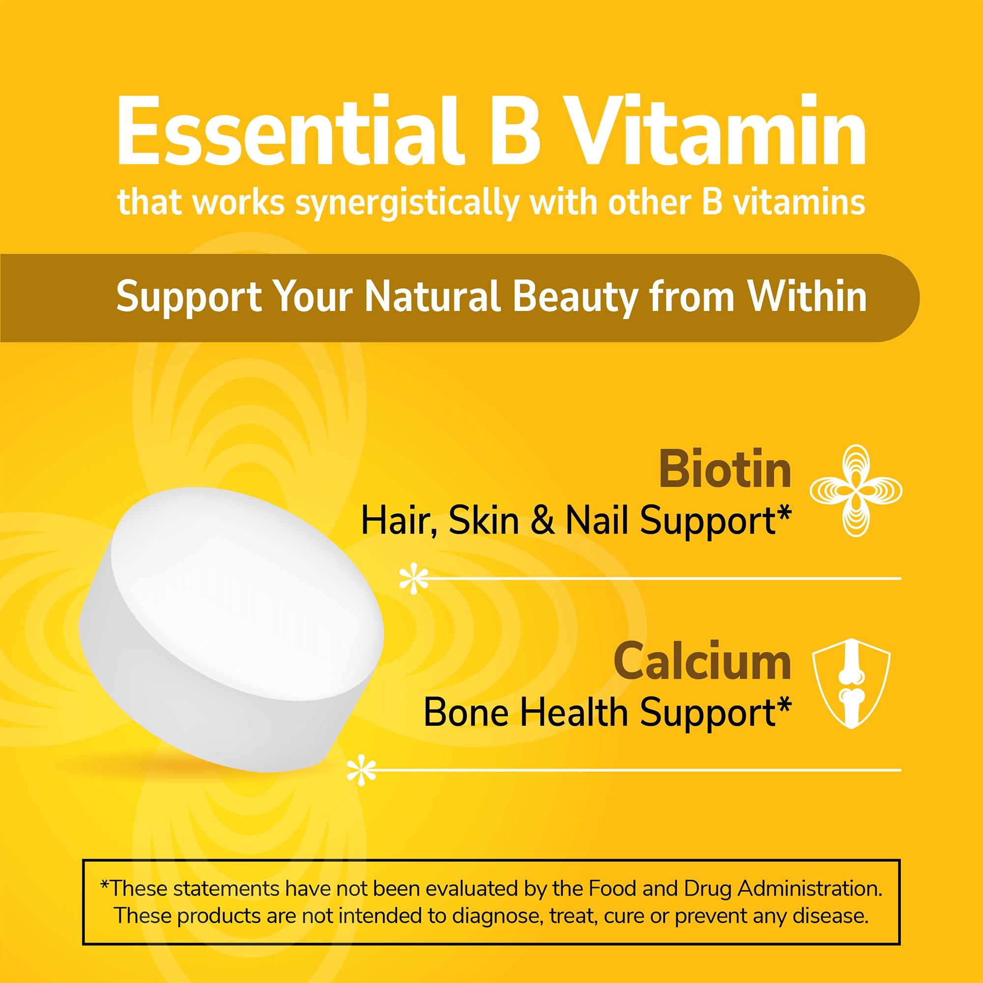 21st Century Vitamin B7 Biotin Supplement Tablets, 10,000 mcg thumbnail 8