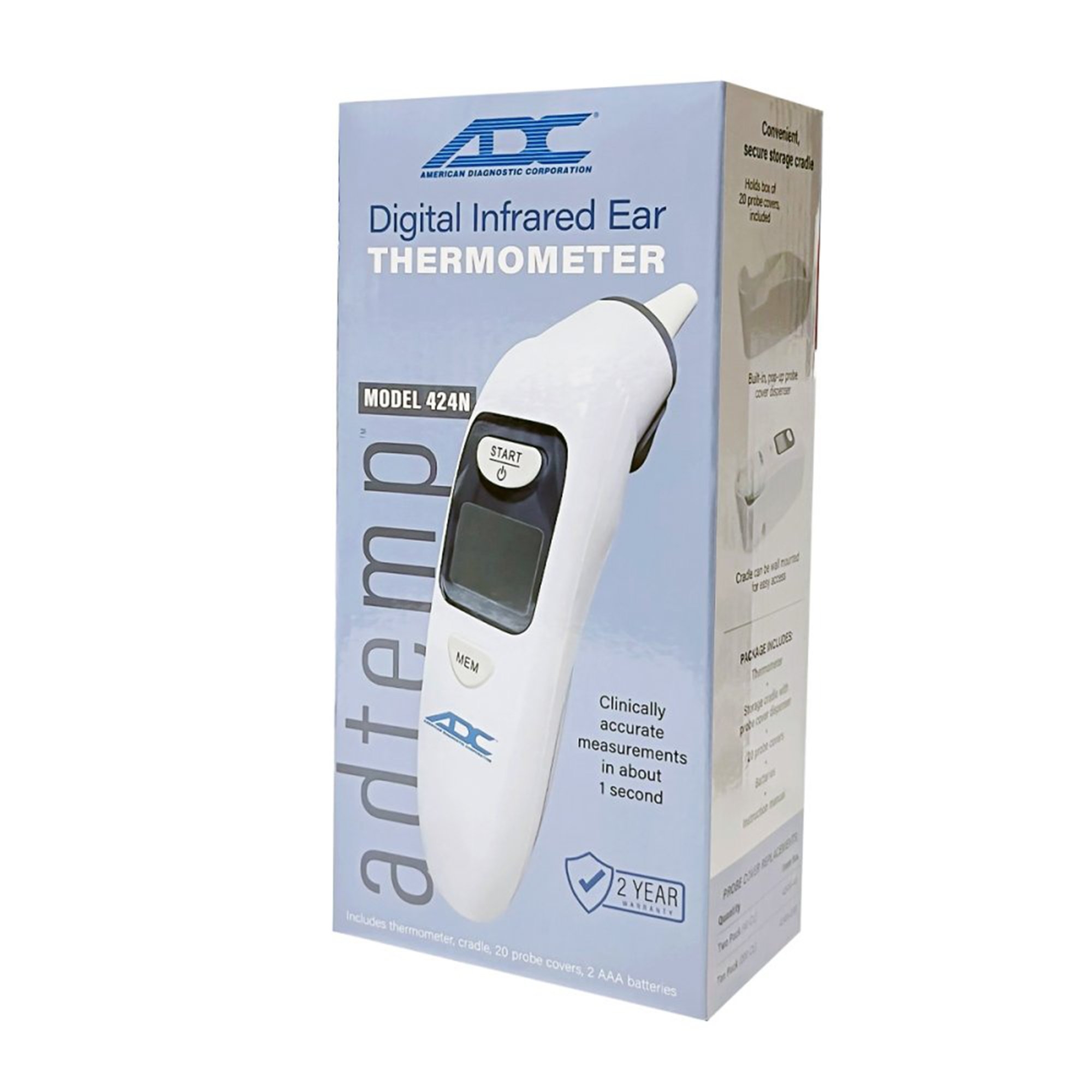 Adtemp 424N Digital Ear Thermometer thumbnail 3