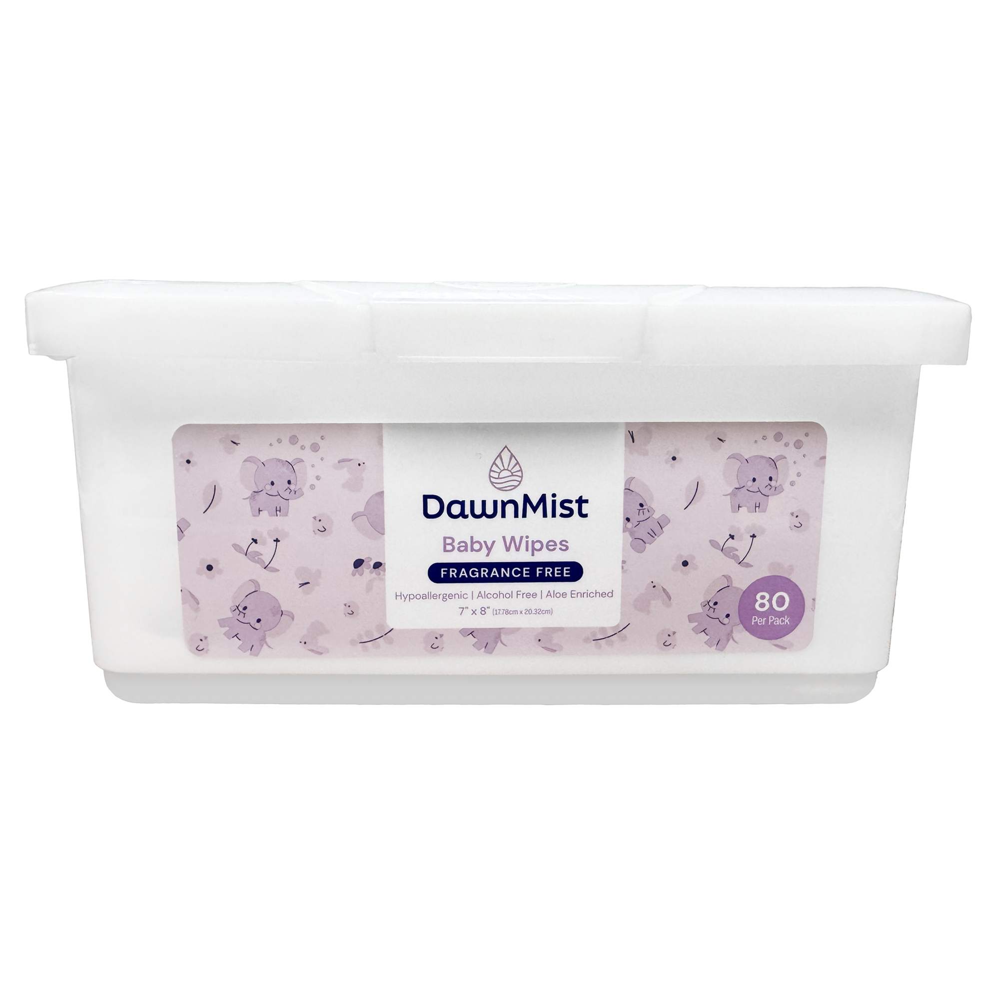 DawnMist Baby Wipes with Aloe and Lanolin