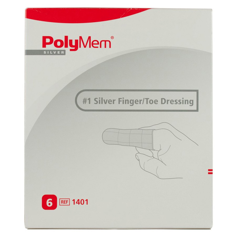 PolyMem Silver Finger and Toe Dressings - Main image