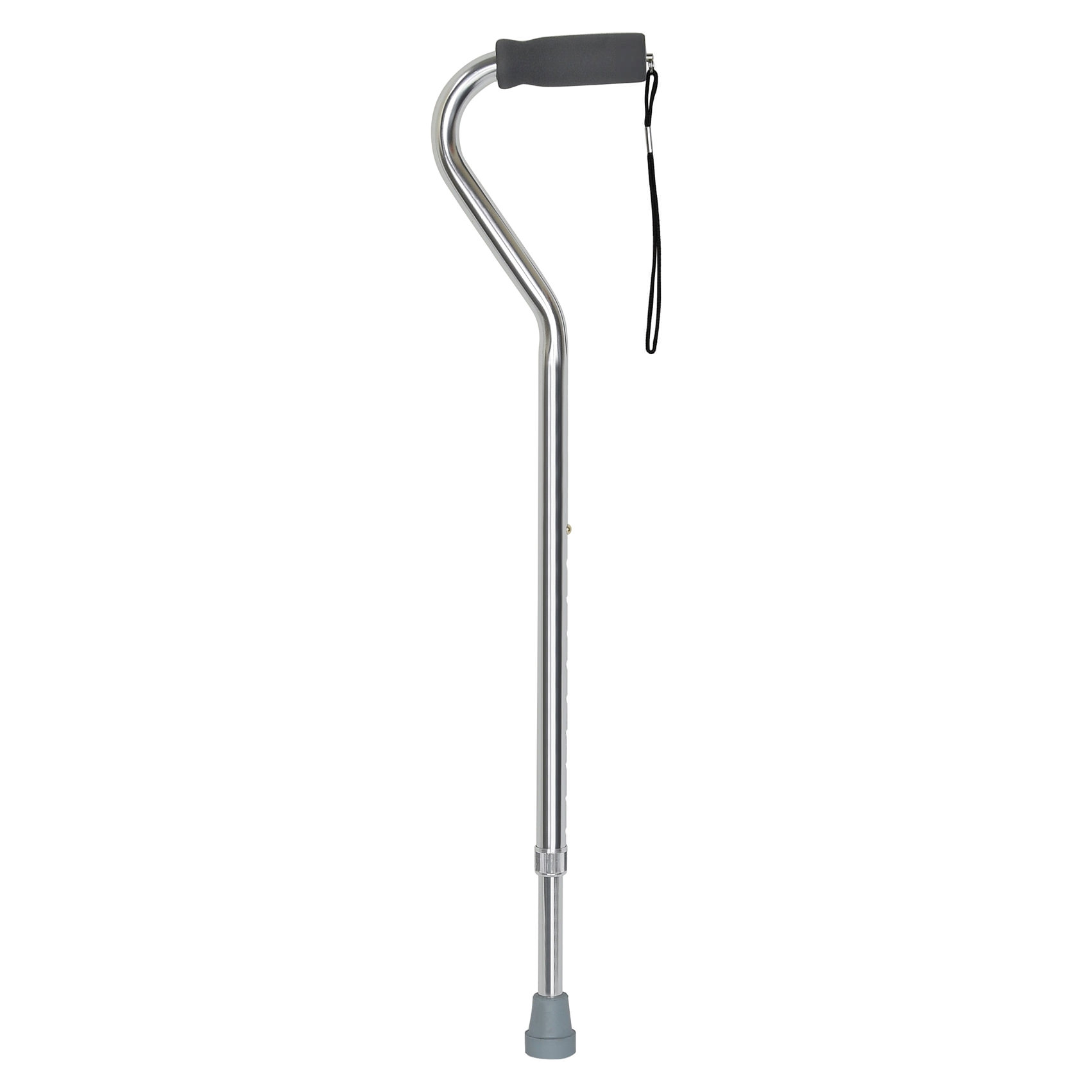 McKesson Offset-Handle Aluminum Cane - Main image