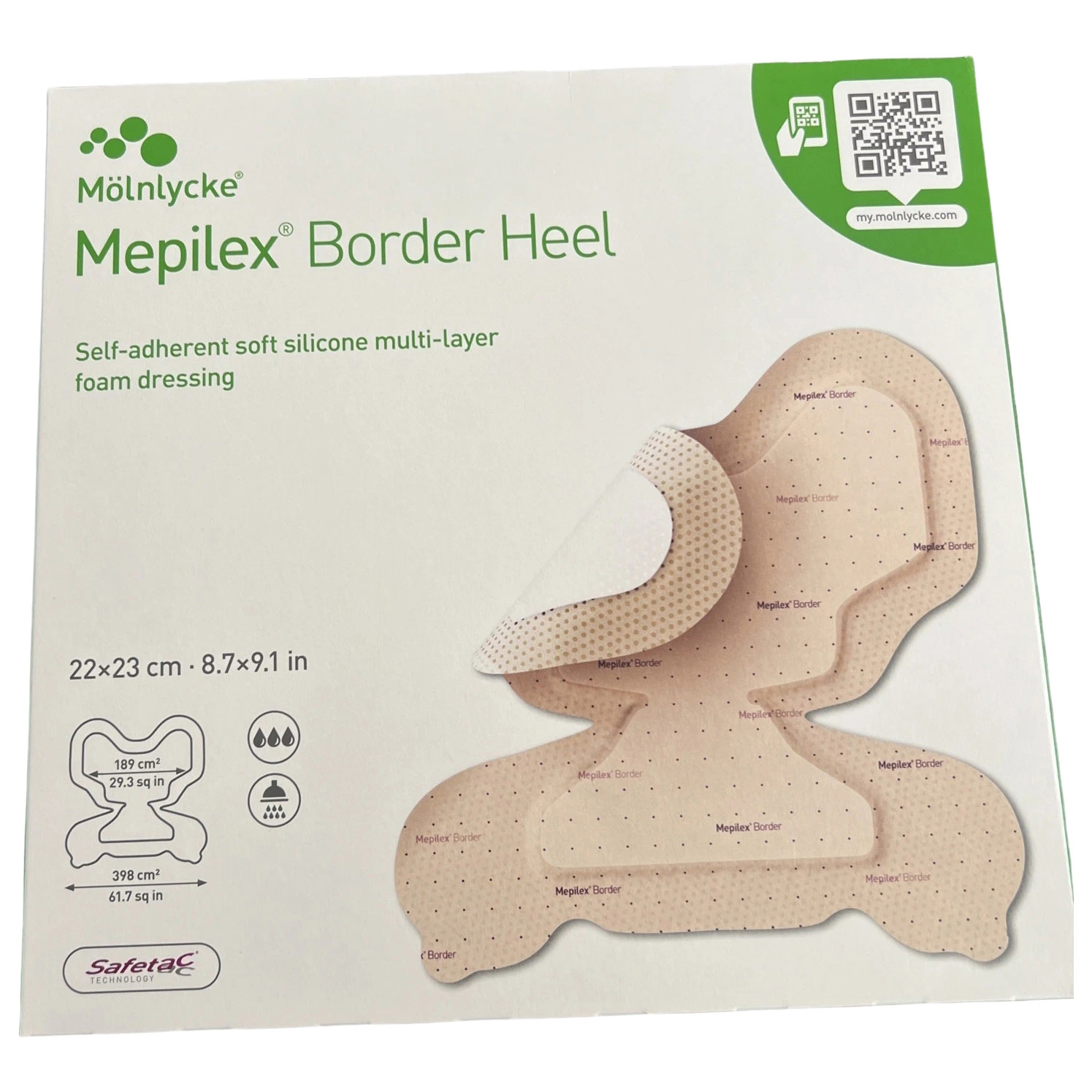 Mepilex Border Heel Foam Dressing: Pressure Ulcer Prevention