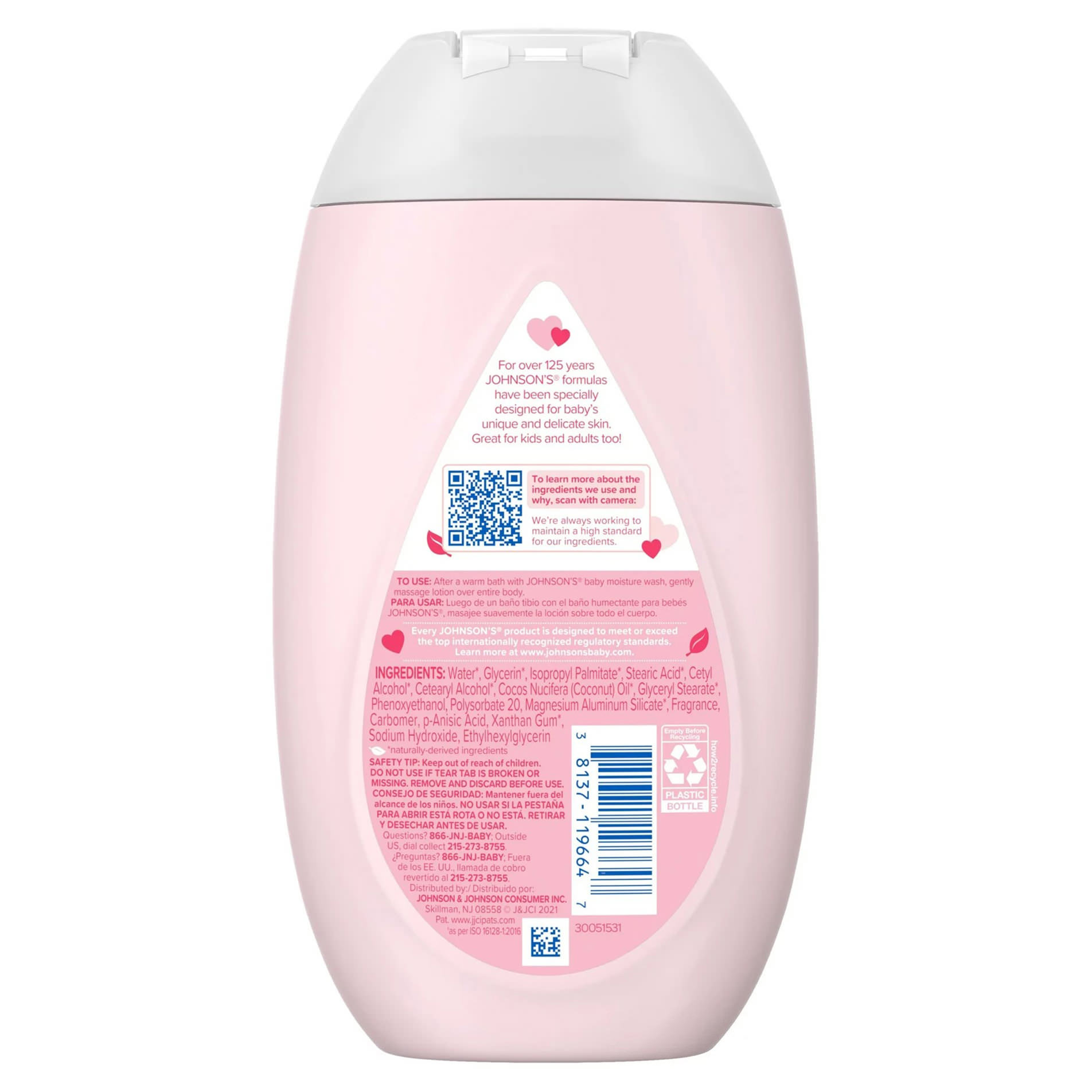 Johnson's Baby Lotion Bottle Scented, 13.6 oz - 1 Each thumbnail 2