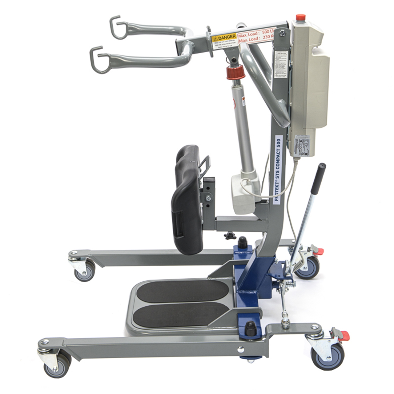 STS Compact 500 Electric Patient Lift side view