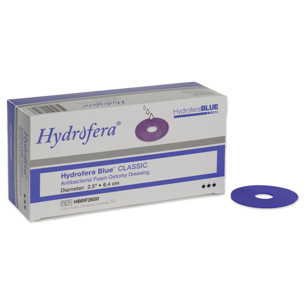 Hydrofera Blue Classic Antibacterial Foam Ostomy Dressing