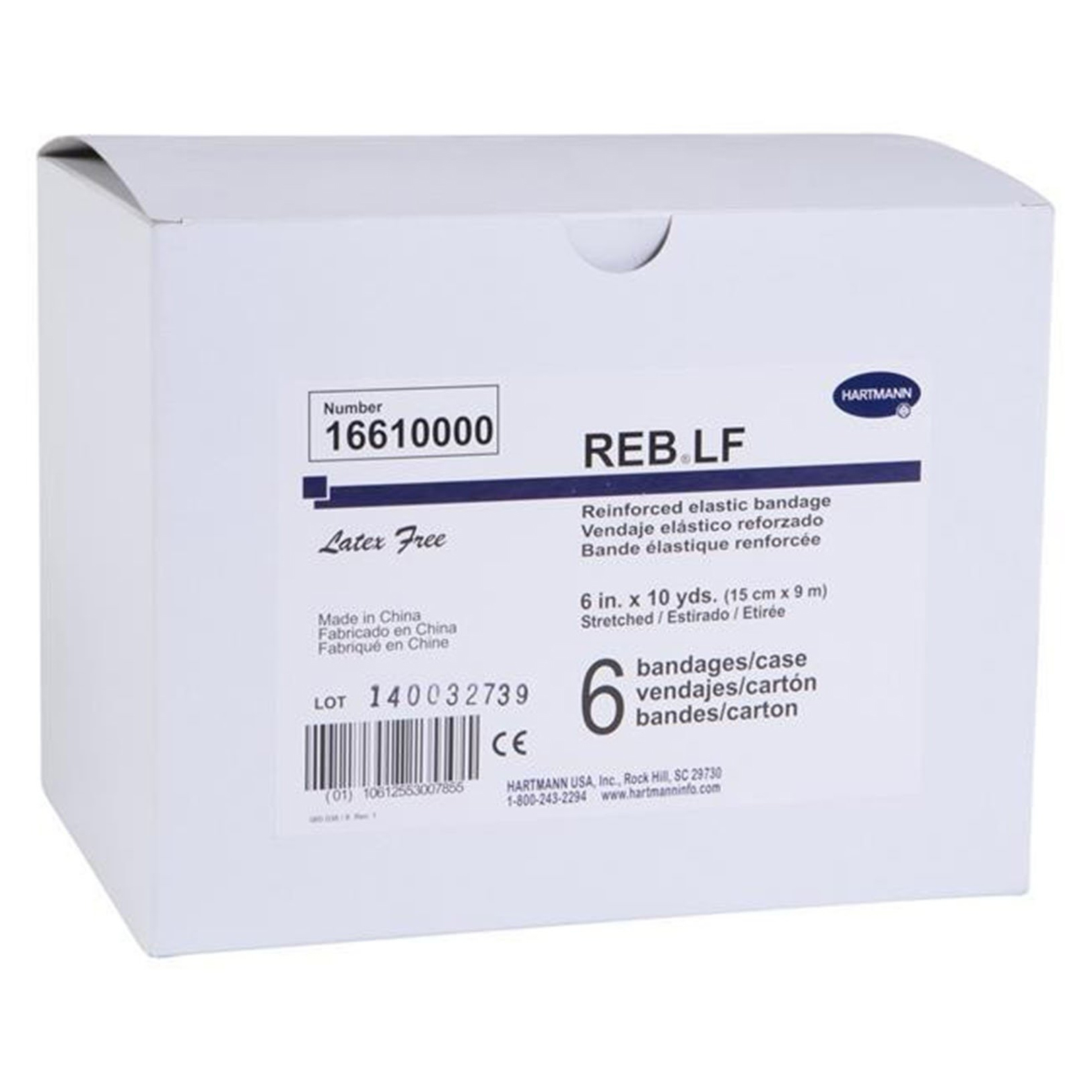 Hartmann REB Standard Elastic Bandage, Clip Detached, Tan, Sterile thumbnail 2