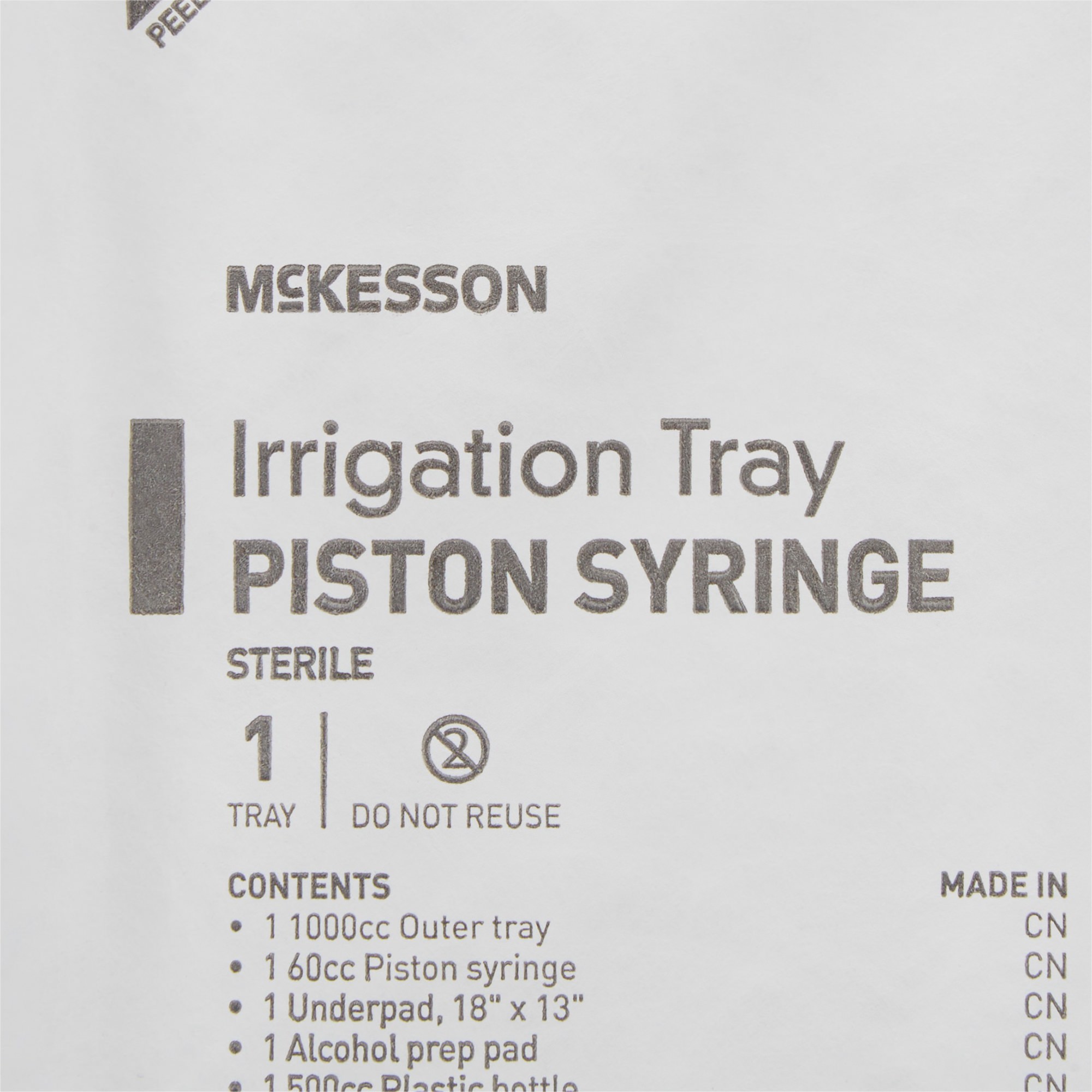 McKesson Irrigation Tray Sterile thumbnail 4
