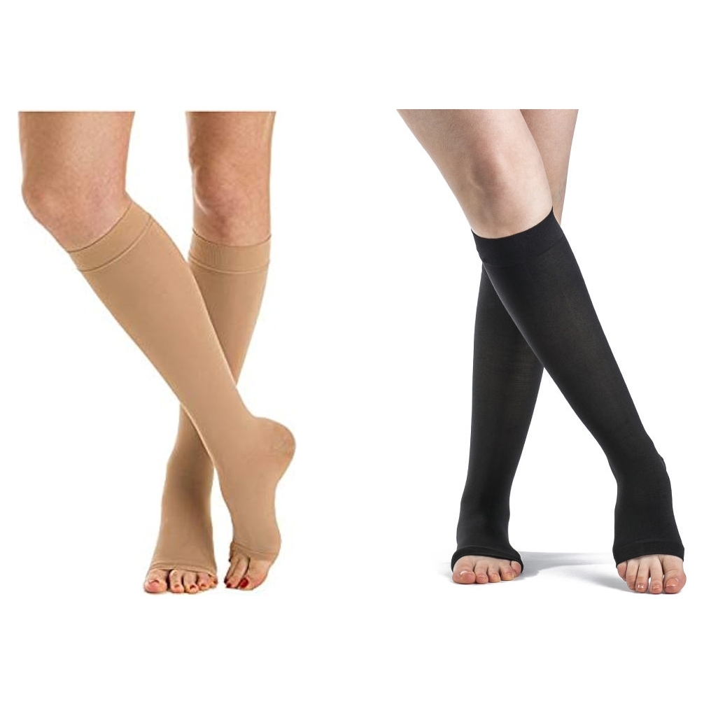 Sigvaris Sheer Fashion Knee High 15-20mmHg Compression Socks thumbnail 2