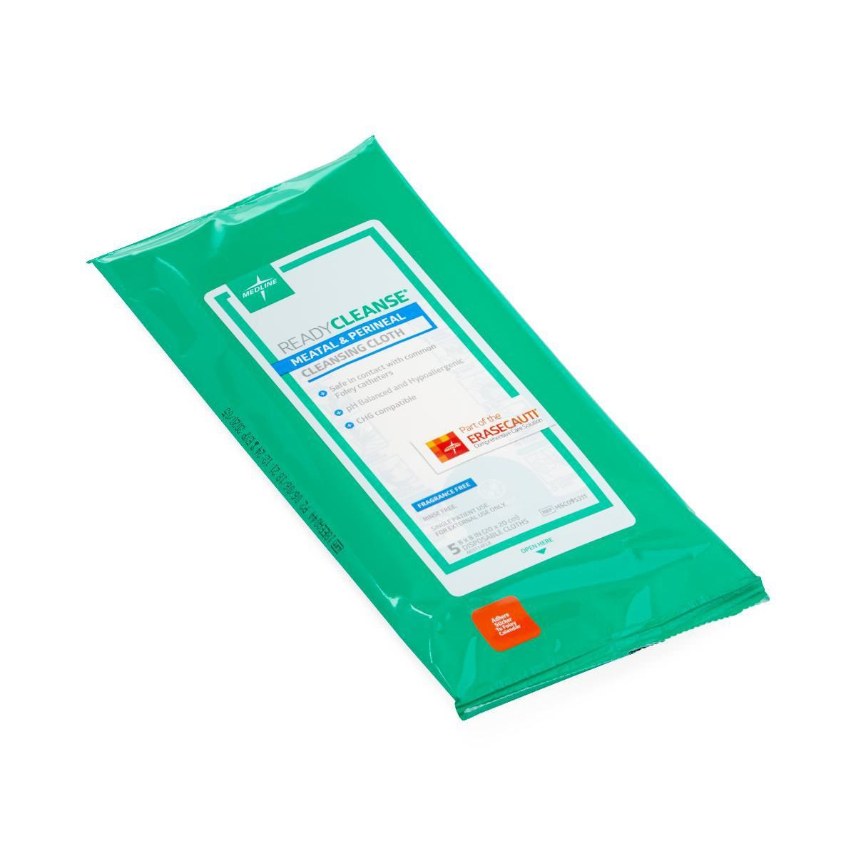 Medline ReadyCleanse Meatal Perineal Cleansing Cloth - Case of 30 thumbnail 3