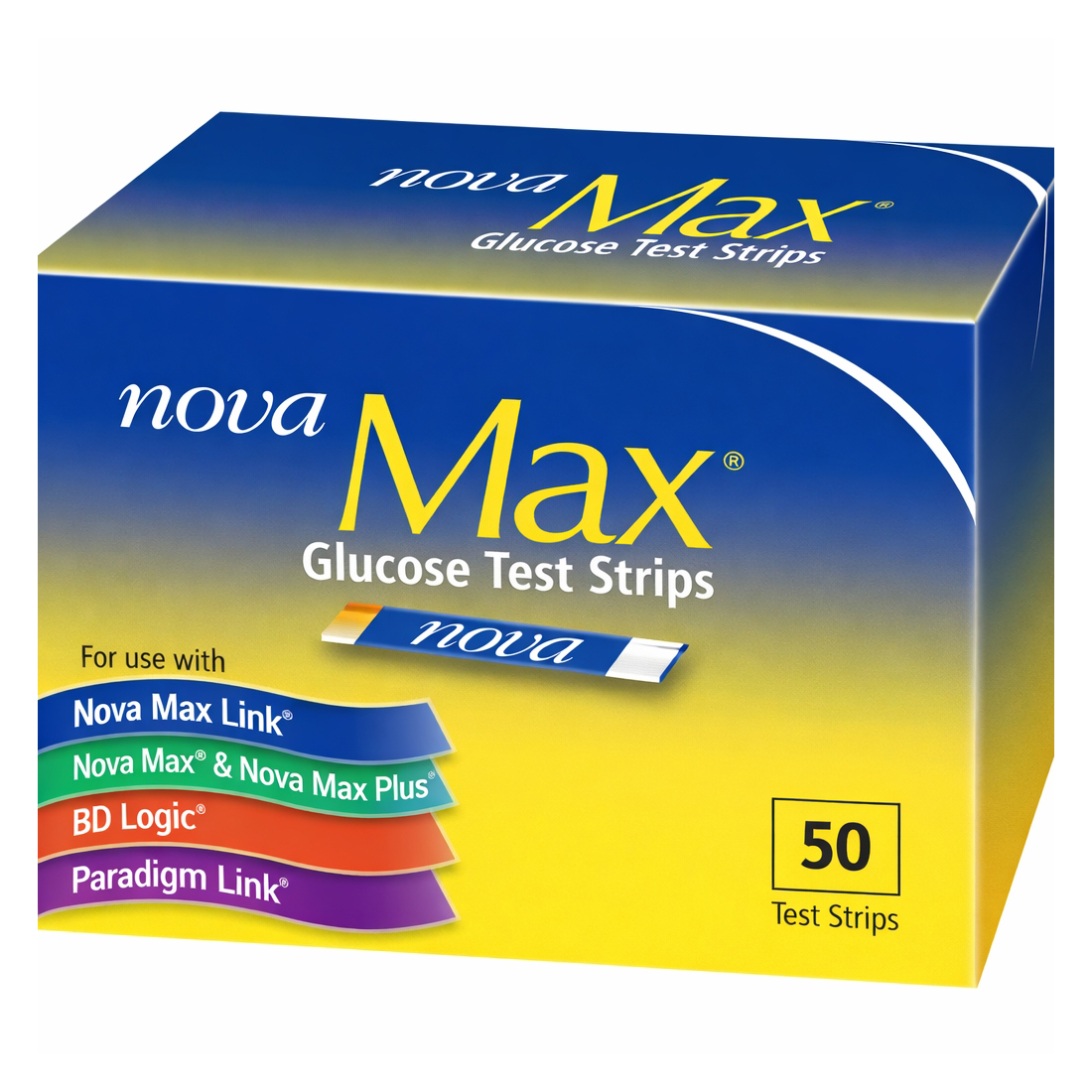 Nova Max Blood Glucose Test Strips
