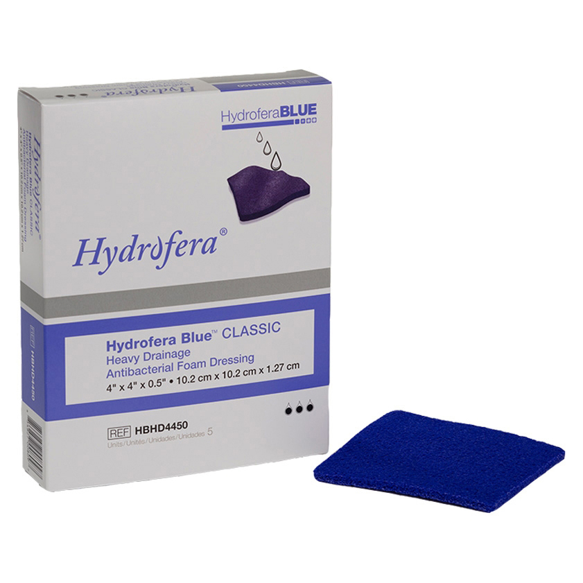 Hydrofera Blue Classic Heavy Drainage Antibacterial Foam Dressing thumbnail 2