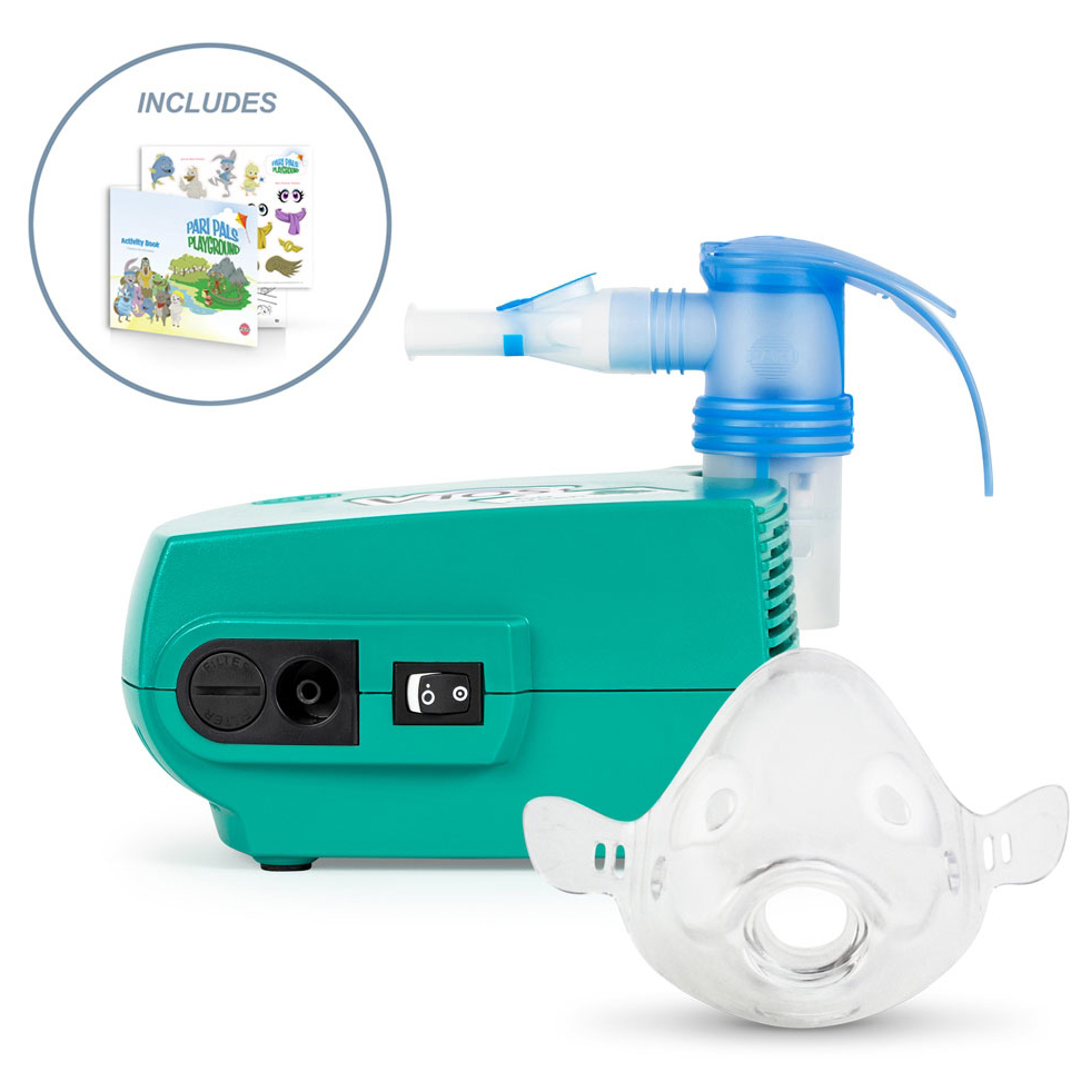 PARI Vios LC Plus Adult Nebulizer Compressor | Fast Aerosol Therapy
